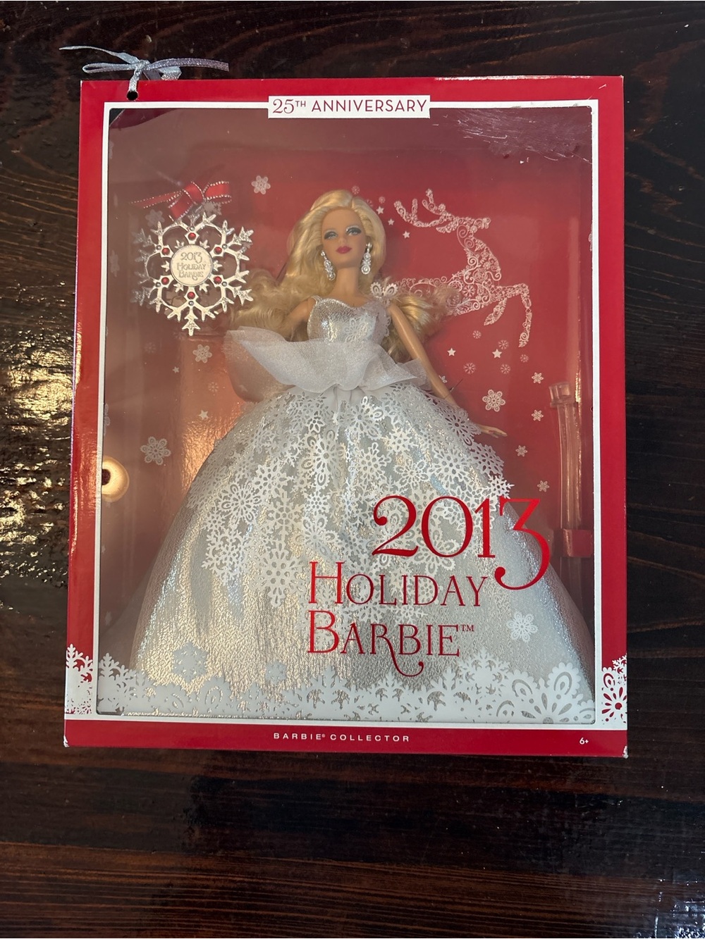 Mattel Barbie 2013 Holiday 25th anniversary